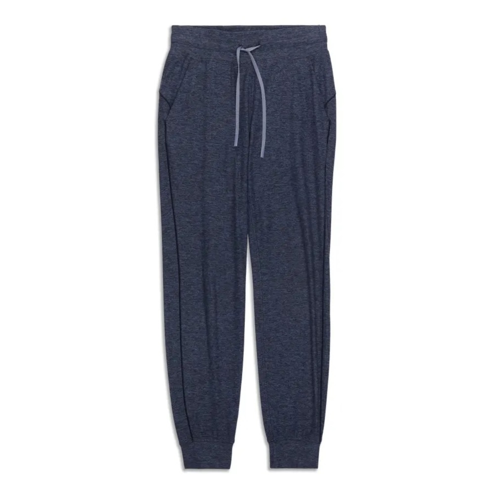 Lululemon ready to rulu high waisted blue joggers